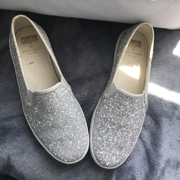 Kate Spade Glitter Slip On Sneaker - Picture 3 of 4